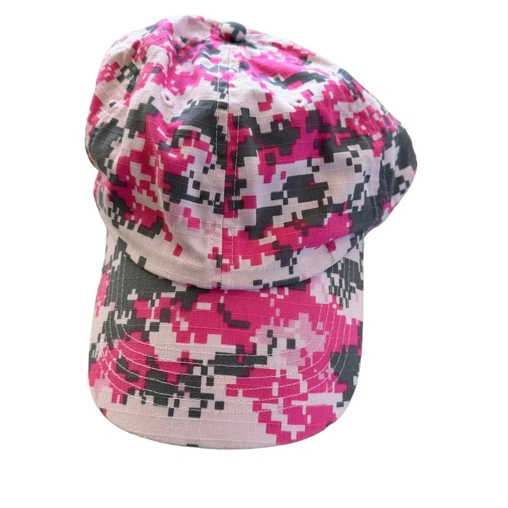 Port Authority Pink Camo Digital Ripstop Camouflage Cap